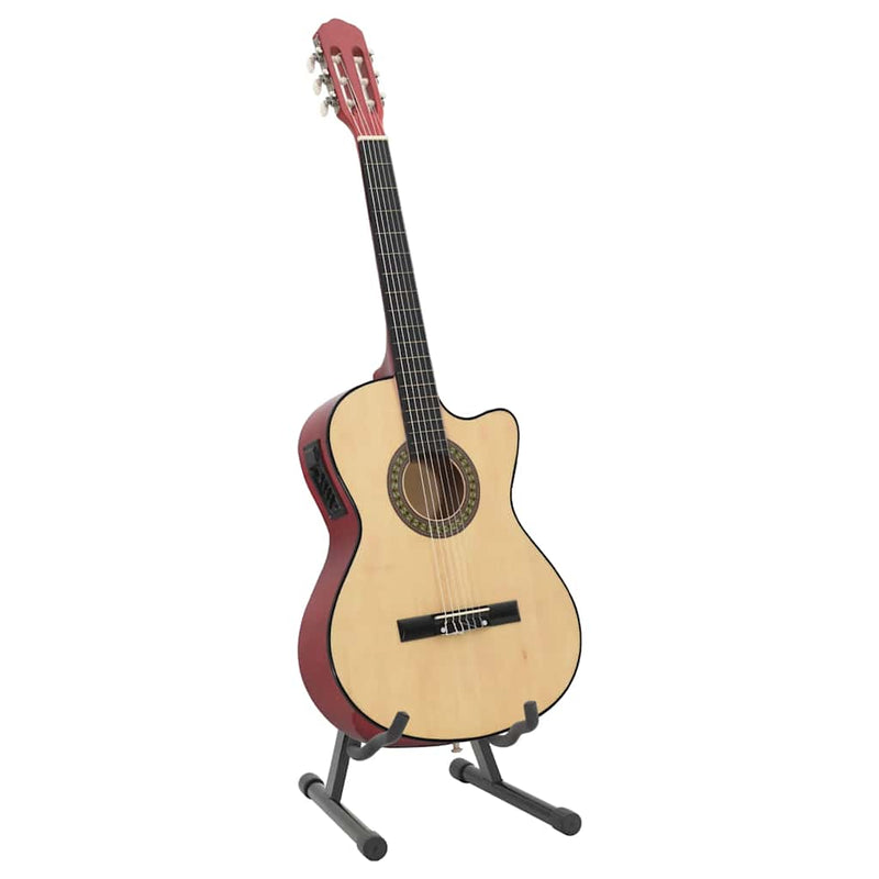Set chitară acustică occidentală 12 piese 6 corzi cu egalizator