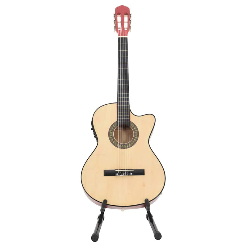 Set chitară acustică occidentală 12 piese 6 corzi cu egalizator