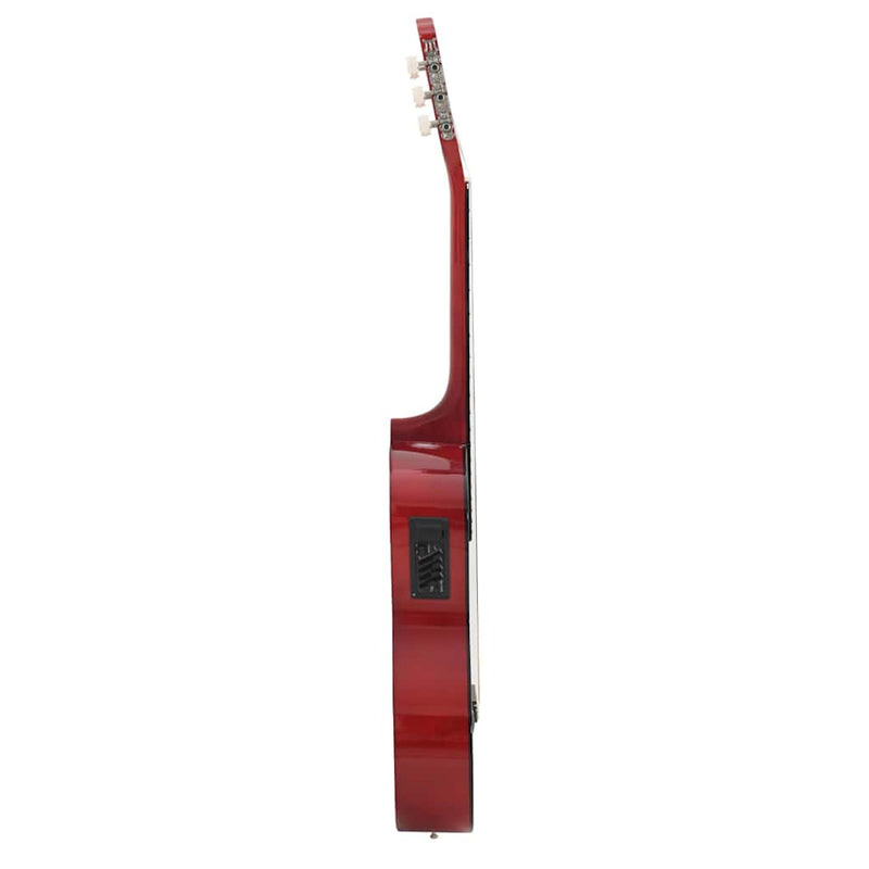 Set chitară acustică occidentală 12 piese 6 corzi cu egalizator