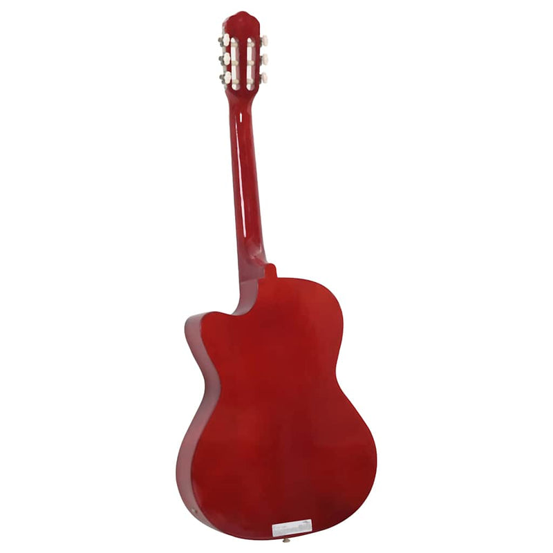 Set chitară acustică occidentală 12 piese 6 corzi cu egalizator
