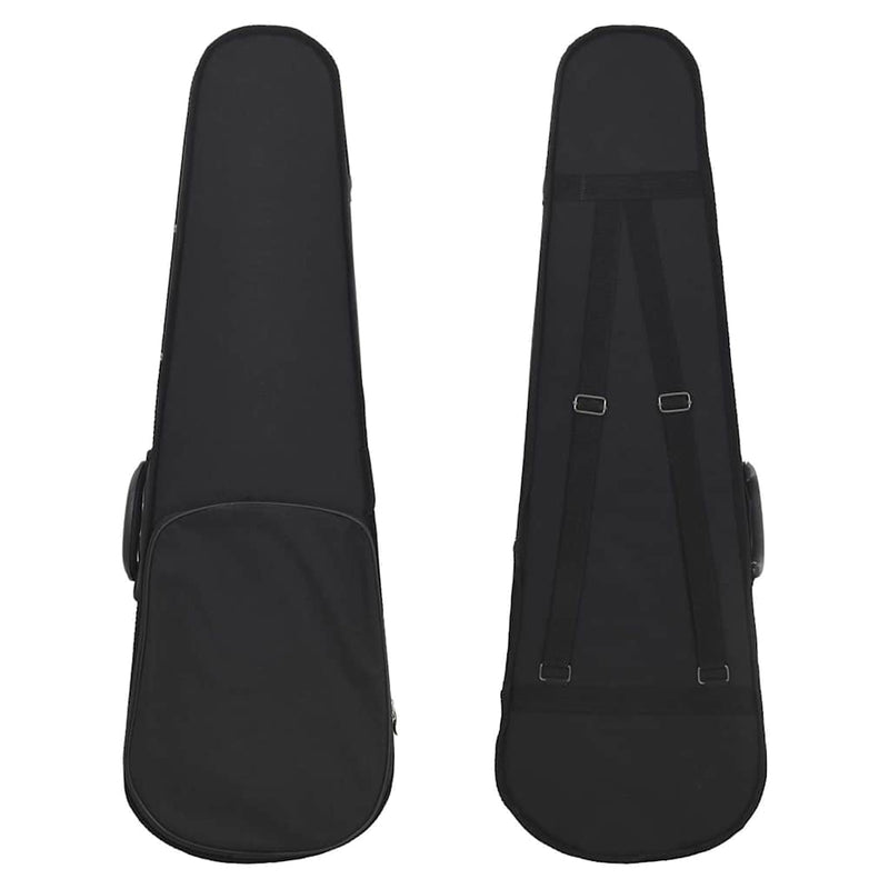 Set complet vioară cu arcuș și suport bărbie, negru 4/4