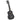 Set ukulele soprano, cu husă, pentru copii, negru, 21"