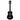 Set ukulele Soprano pentru copii, cu husă, negru, 23"