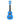 Set ukulele Soprano pentru copii, cu husă, bleu, 23"