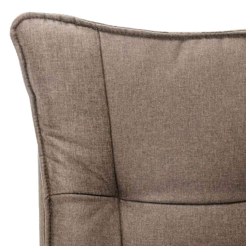 Scaun de birou, gri taupe, material textil