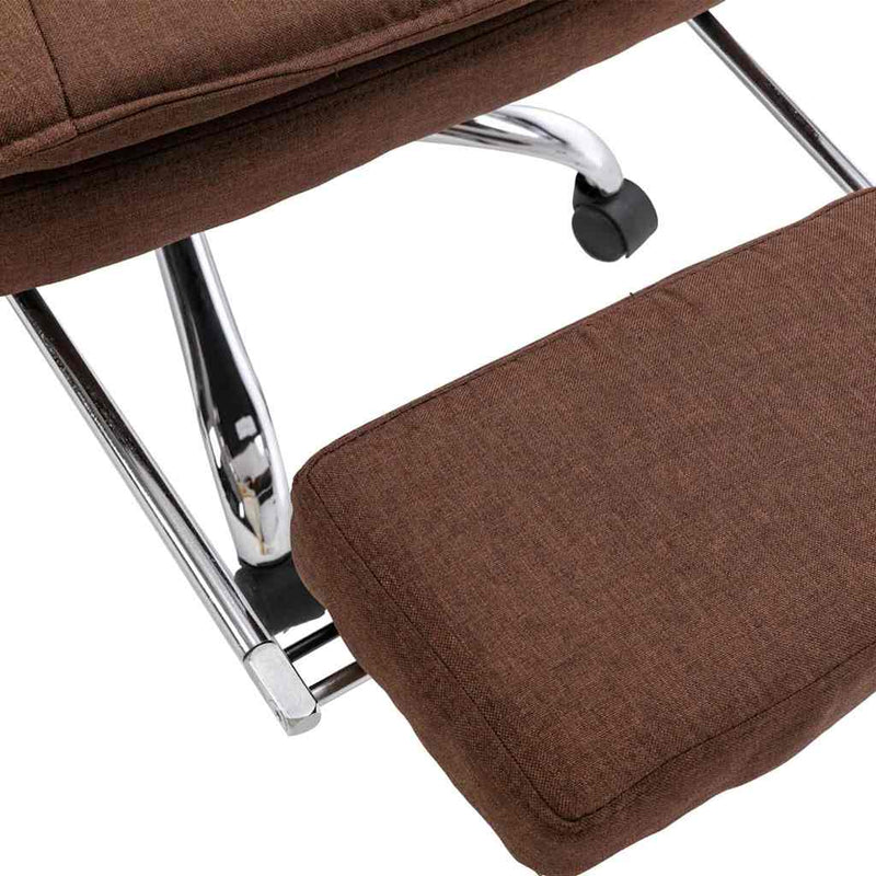 Scaun de birou, maro, material textil