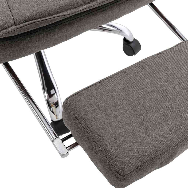 Scaun de birou, gri, material textil
