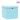 Cutii depozitare cu capace 10 buc. albastru 32x32x32 cm, textil