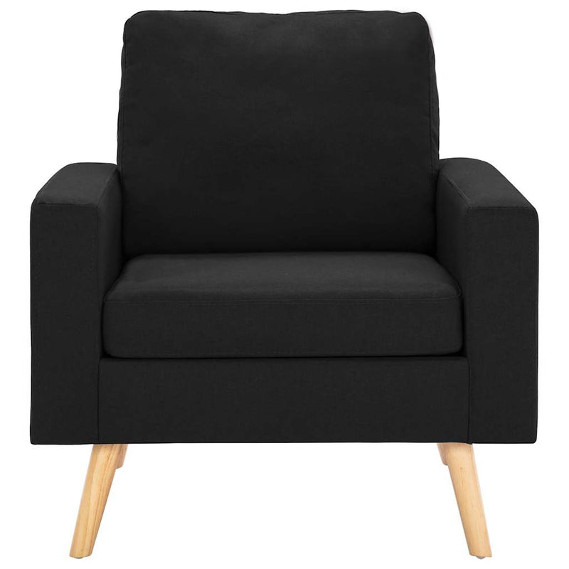Fotoliu, negru, material textil