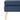 Taburet, albastru, material textil