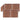 Set panouri gard, 4 pătrate + 1 oblic, maro, 792x186 cm, WPC