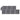 Set panouri gard, 7 pătrate + 1 oblic, gri, 1311x186 cm, WPC
