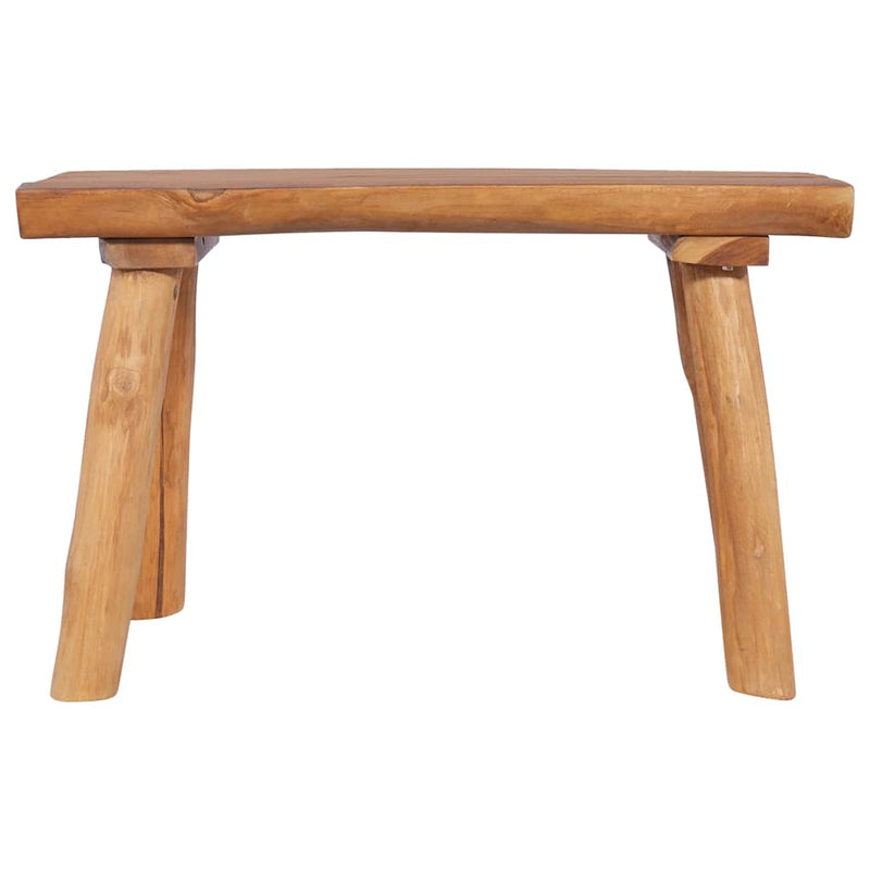 Bancă de grădină, 80 cm, lemn masiv de tec
