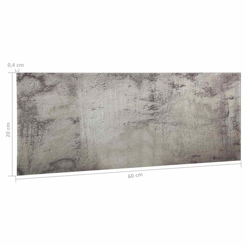Tablă magnetică de perete, 60 x 20 cm, sticlă