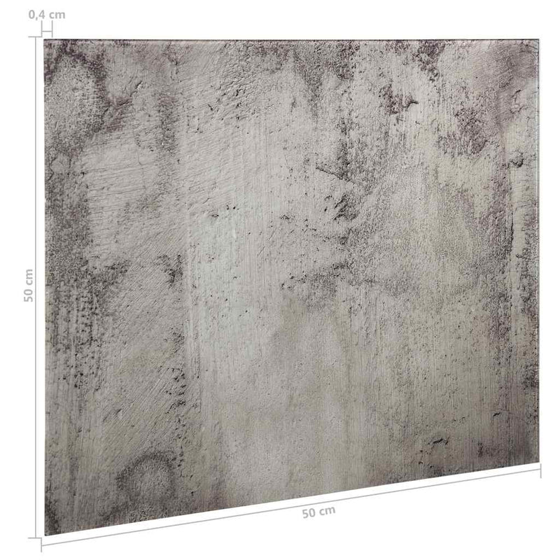 Tablă magnetică de perete, 50 x 50 cm, sticlă