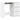 Birou, alb, 90x45x76 cm, lemn prelucrat