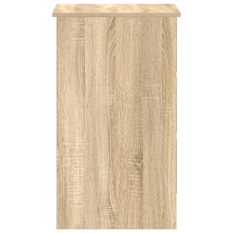 Birou, stejar sonoma, 90x45x76 cm, lemn prelucrat