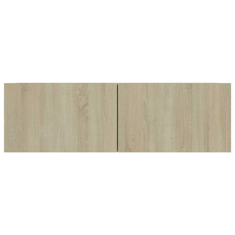 Comodă TV, stejar Sonoma, 100 x 30 x 30 cm, lemn prelucrat