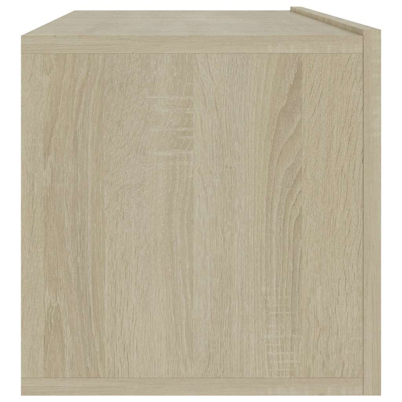 Comodă TV, stejar Sonoma, 100 x 30 x 30 cm, lemn prelucrat