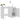 Birou, alb, 100x50x76 cm, lemn prelucrat