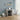 Birou, gri beton, 100x50x76 cm, lemn prelucrat