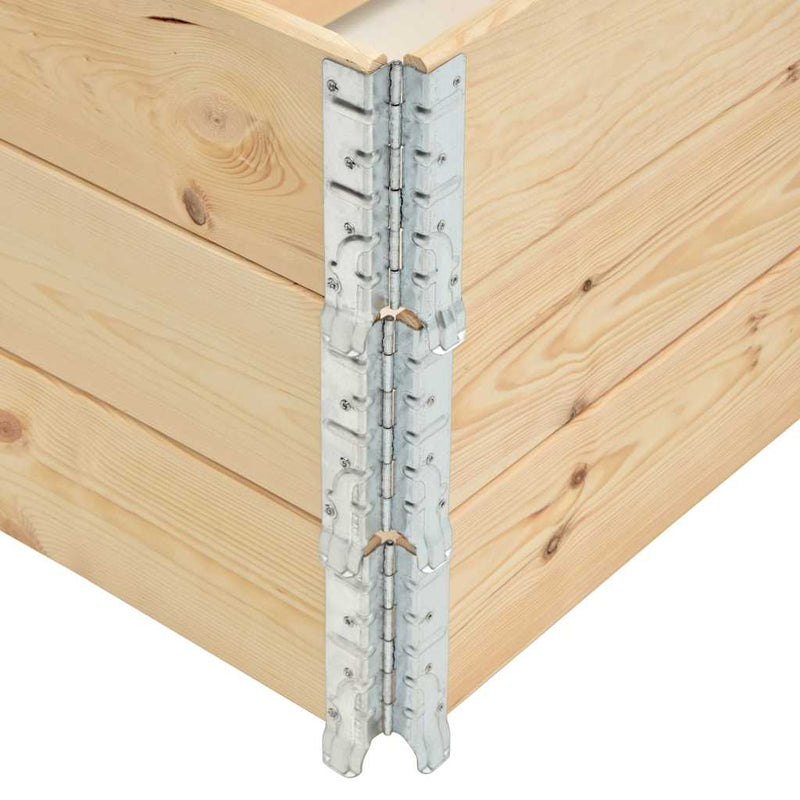 Rame pentru paleți, 3 buc., 50 x 100 cm, lemn masiv de pin