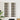 Suporturi sticle de vin de perete 18 sticle 2 buc. negru fier