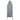 Gard din spalier, gri,1,8 x 1 m, lemn masiv de brad