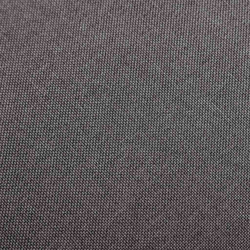 Scaune de bar, 2 buc., gri închis, material textil
