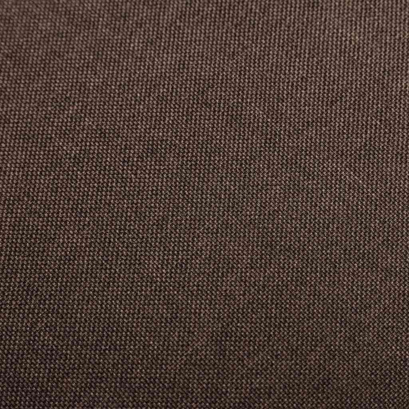 Scaune de bar, 2 buc., maro, material textil
