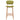 Scaune de bar, 2 buc., verde, material textil