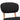 Scaune de bar, 2 buc., negru, material textil