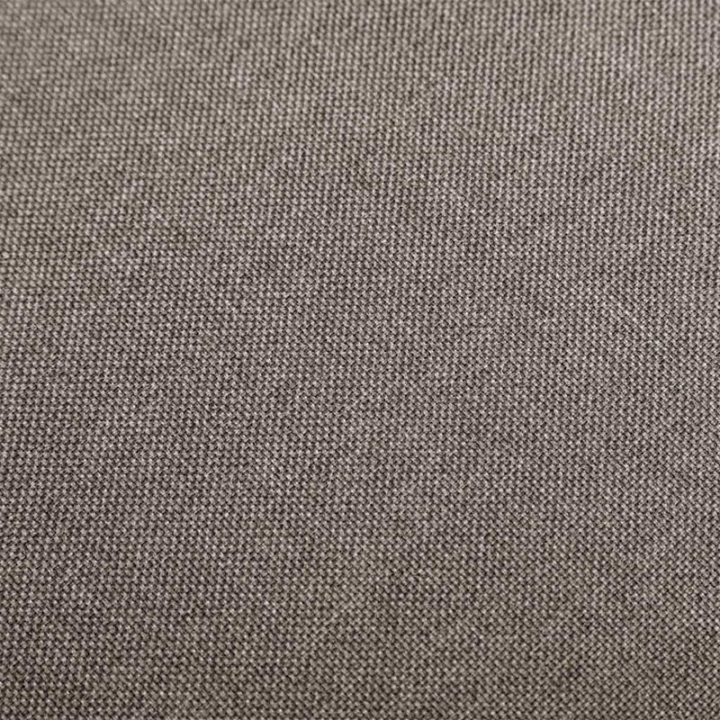 Scaune de bar, 2 buc., gri taupe, material textil