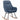 Scaun balansoar, albastru, material textil