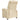Fotoliu rabatabil, crem, material textil