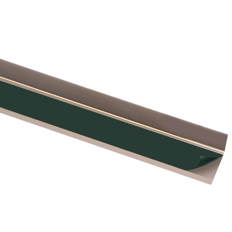 Profile trepte în formă de L, 5 buc., maro, 90 cm, aluminiu