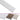 Profile trepte formă L, 15 buc, argintiu, 100 cm, aluminiu