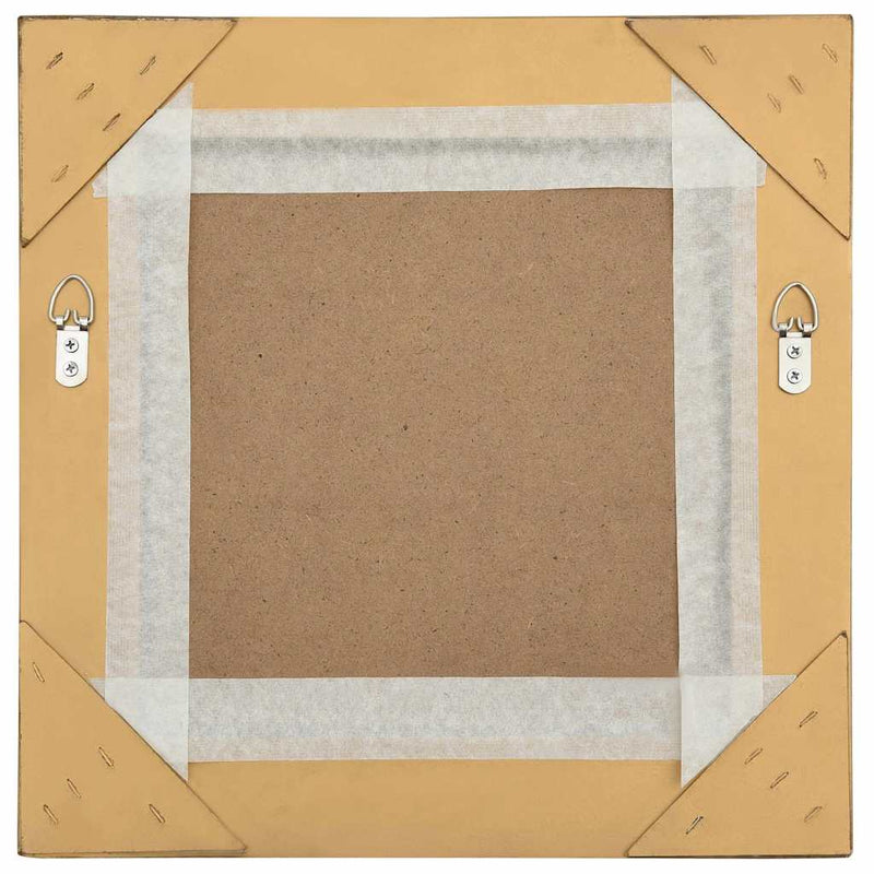 Oglindă de perete în stil baroc, auriu, 40 x 40 cm
