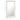 Oglindă de perete în stil baroc, alb, 50 x 80 cm