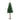 Pom Crăciun artificial subțire lemn și conuri verde 180 cm PVC