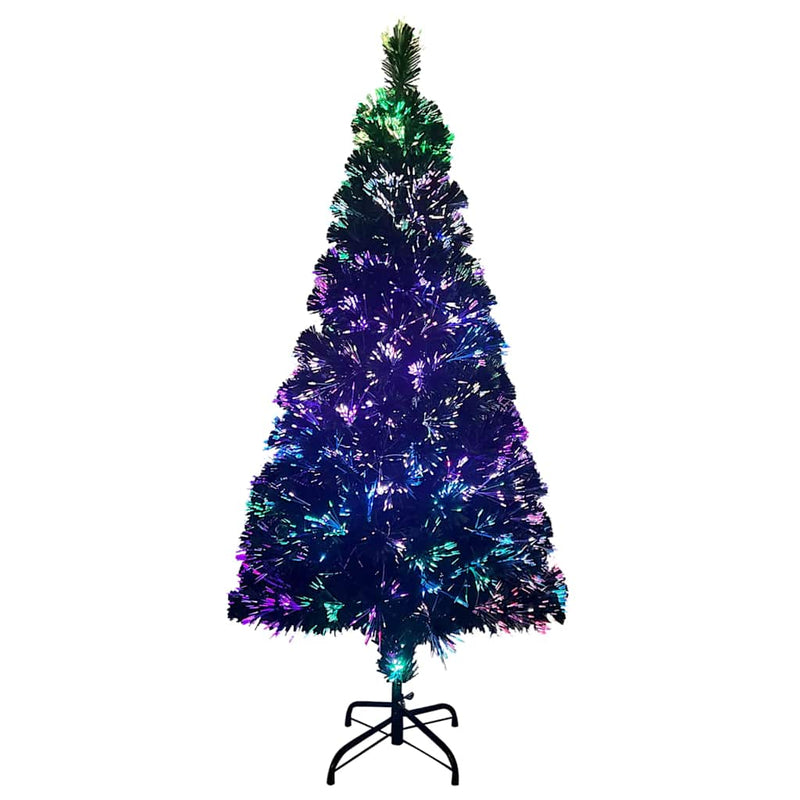 Pom de Crăciun artificial cu suport, verde, 150cm, fibră optică