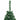 Jumătate pom Crăciun artificial cu suport, verde, 150 cm, PVC