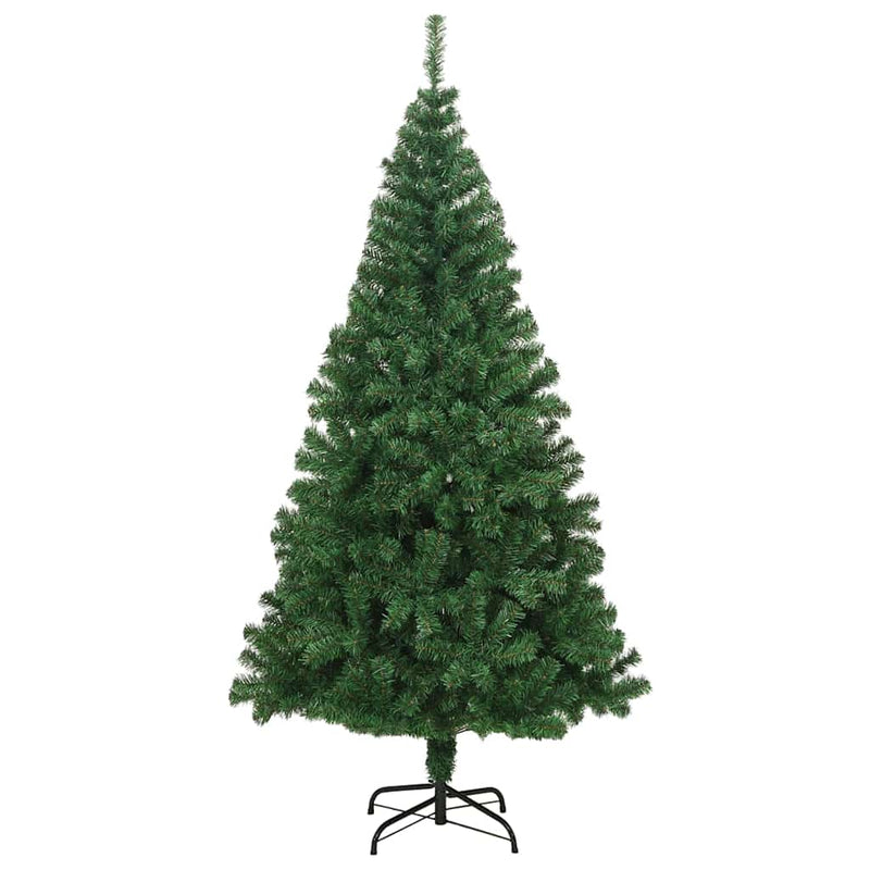 Pom de Crăciun artificial cu ramuri groase, verde, 240 cm, PVC