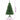 Pom de Crăciun artificial cu ramuri groase, verde, 240 cm, PVC