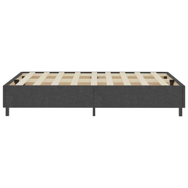 Pat continental, gri închis, 120 x 200 cm, material textil