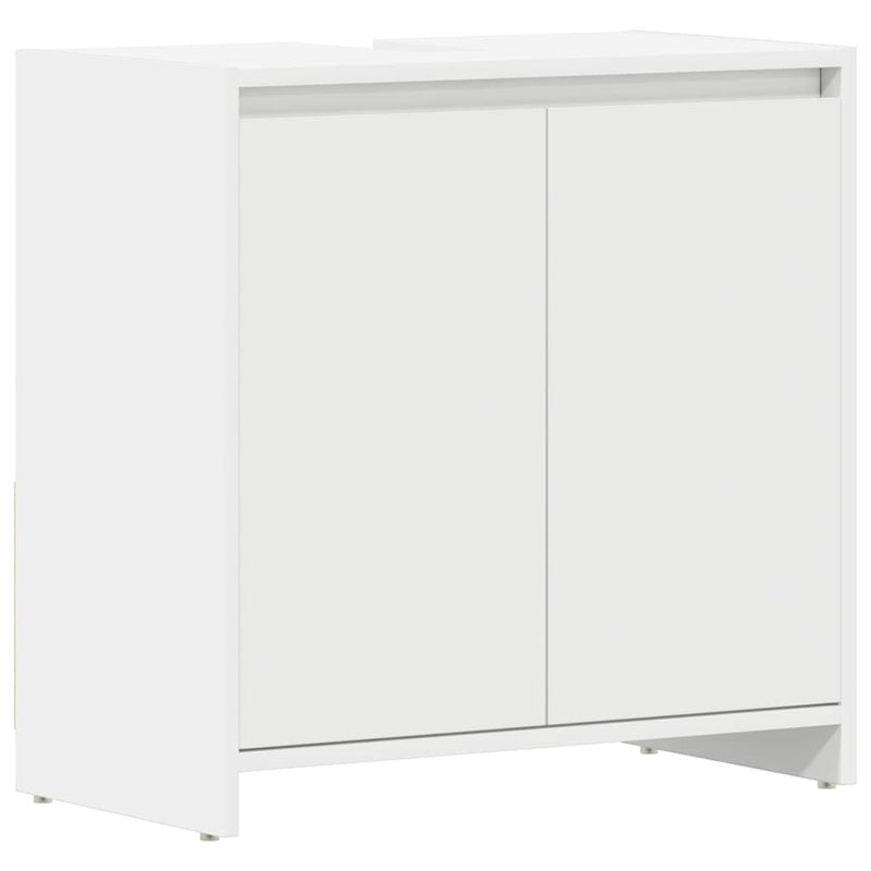Dulap de baie, alb, 60x33x60 cm, lemn prelucrat