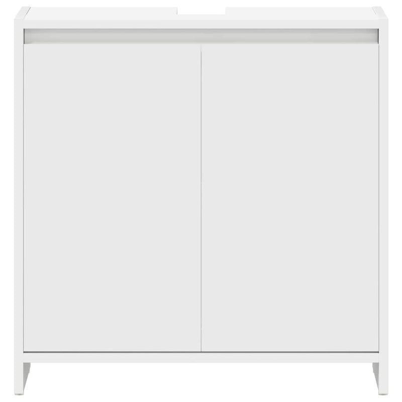 Dulap de baie, alb, 60x33x60 cm, lemn prelucrat