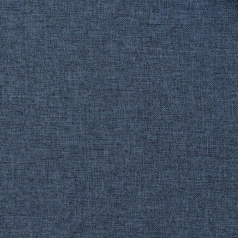 Perdele opace aspect pânză cu ocheți 2 buc. albastru 140x225 cm