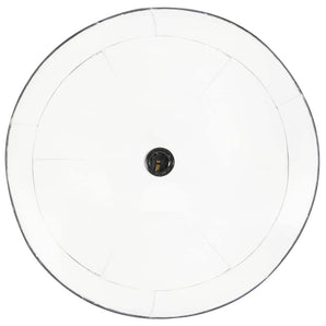Lustră industrială vintage, negru, 41cm, rotund, 25W, E27