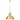 Lampă suspendată, 25 W, culoare alamă, rotund, 48 cm, E27